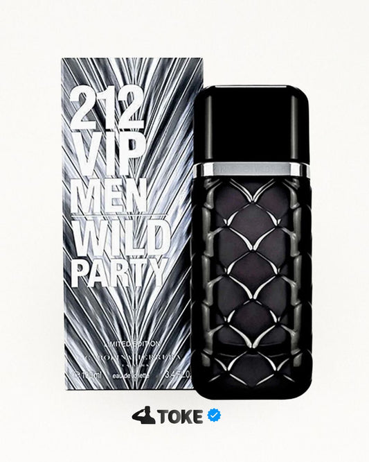 212 VIP Men Wild Party 100 ML – Carolina Herrera Para Caballero