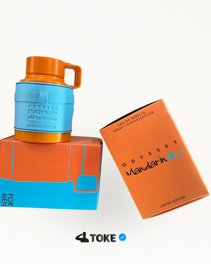 Mandarin Sky + Eros Versace + Lacoste Blanco