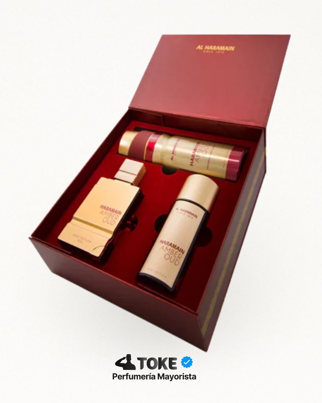 Amber Oud Metalica – Al Haramain  (Estuche / Eau de Parfum 120 ml, Unisex)